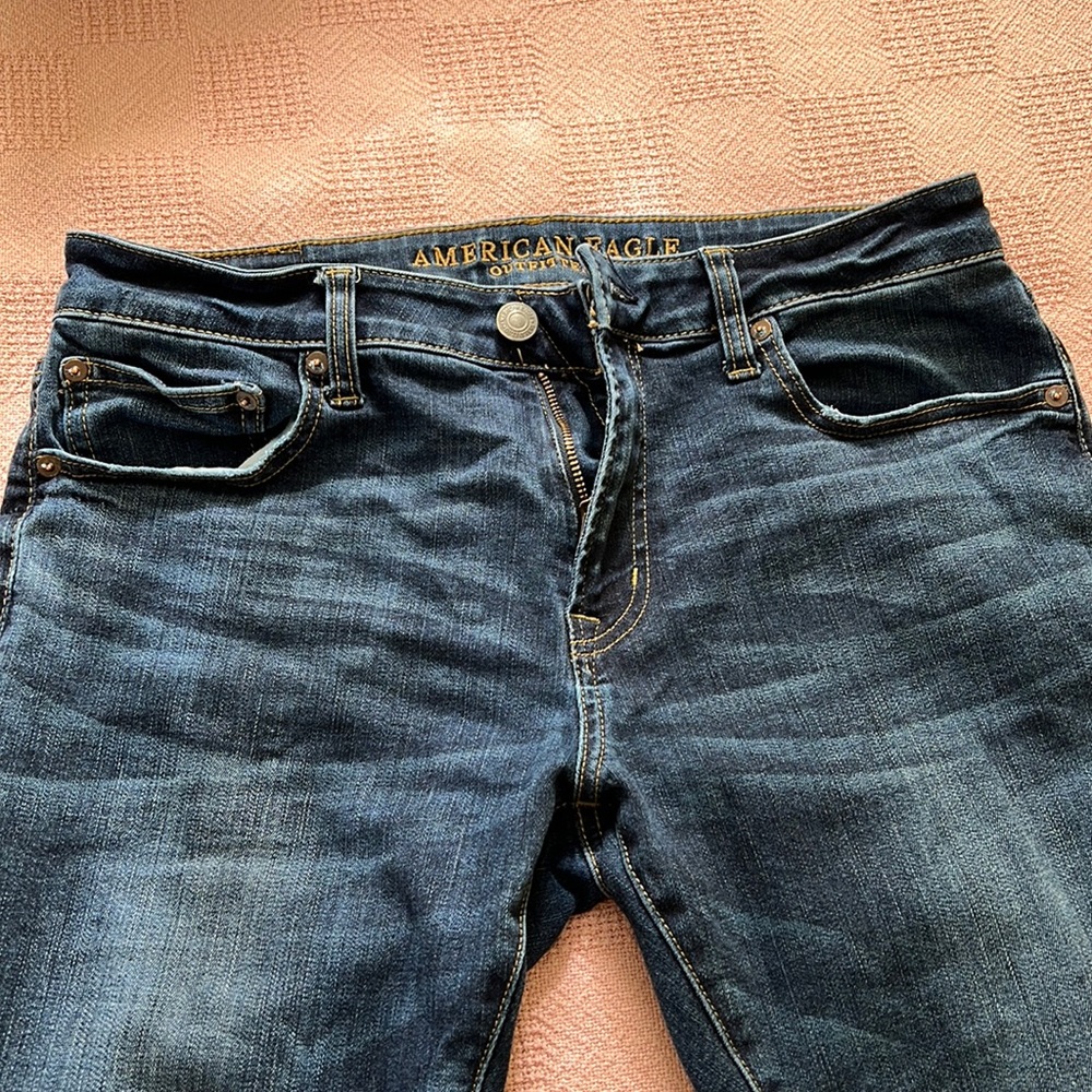 American Eagle Straight Slim Extreme Flex 32x32